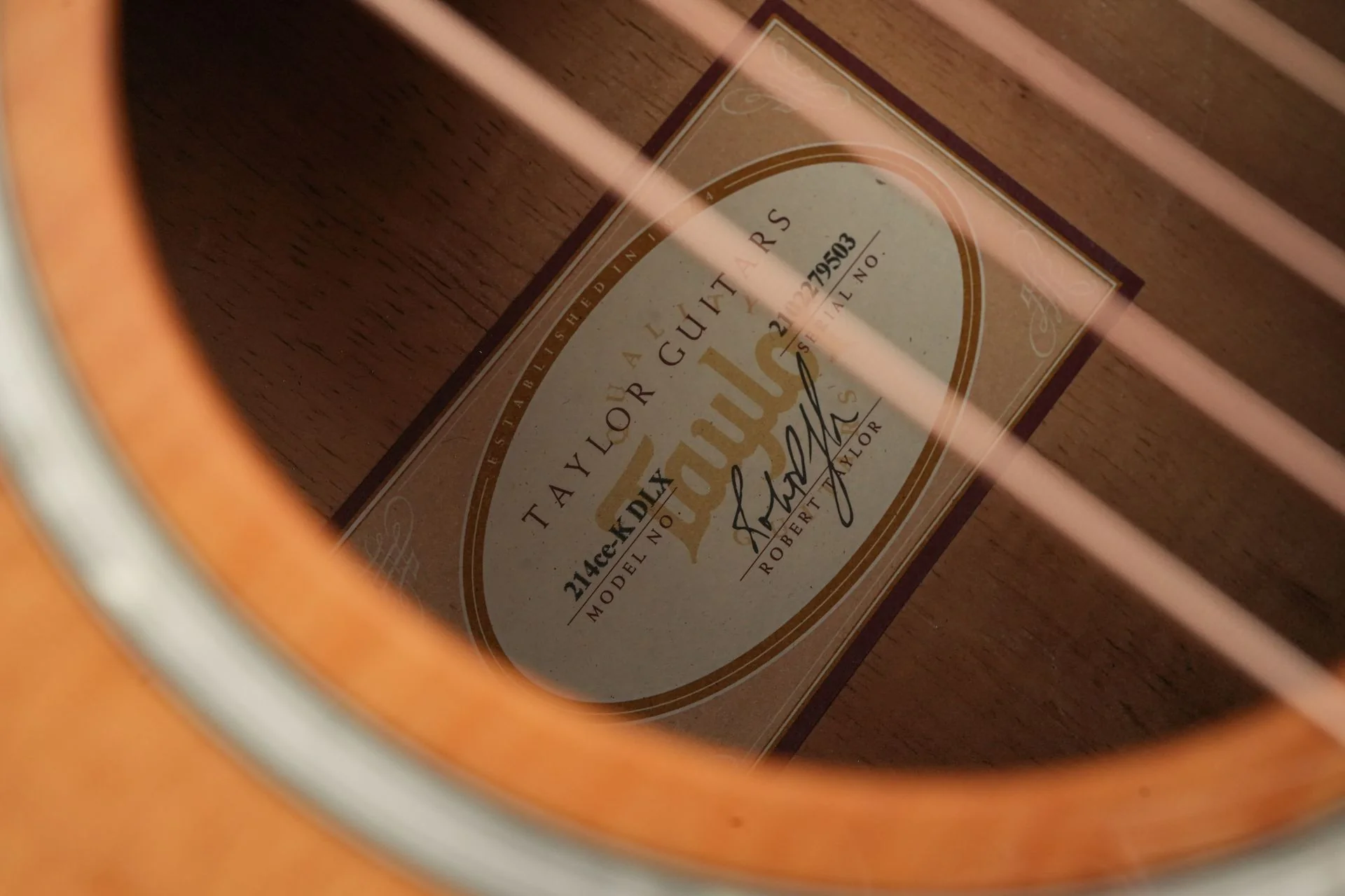 Taylor 214ce K DLX Koa Sitka Spruce 2019 - Image 12