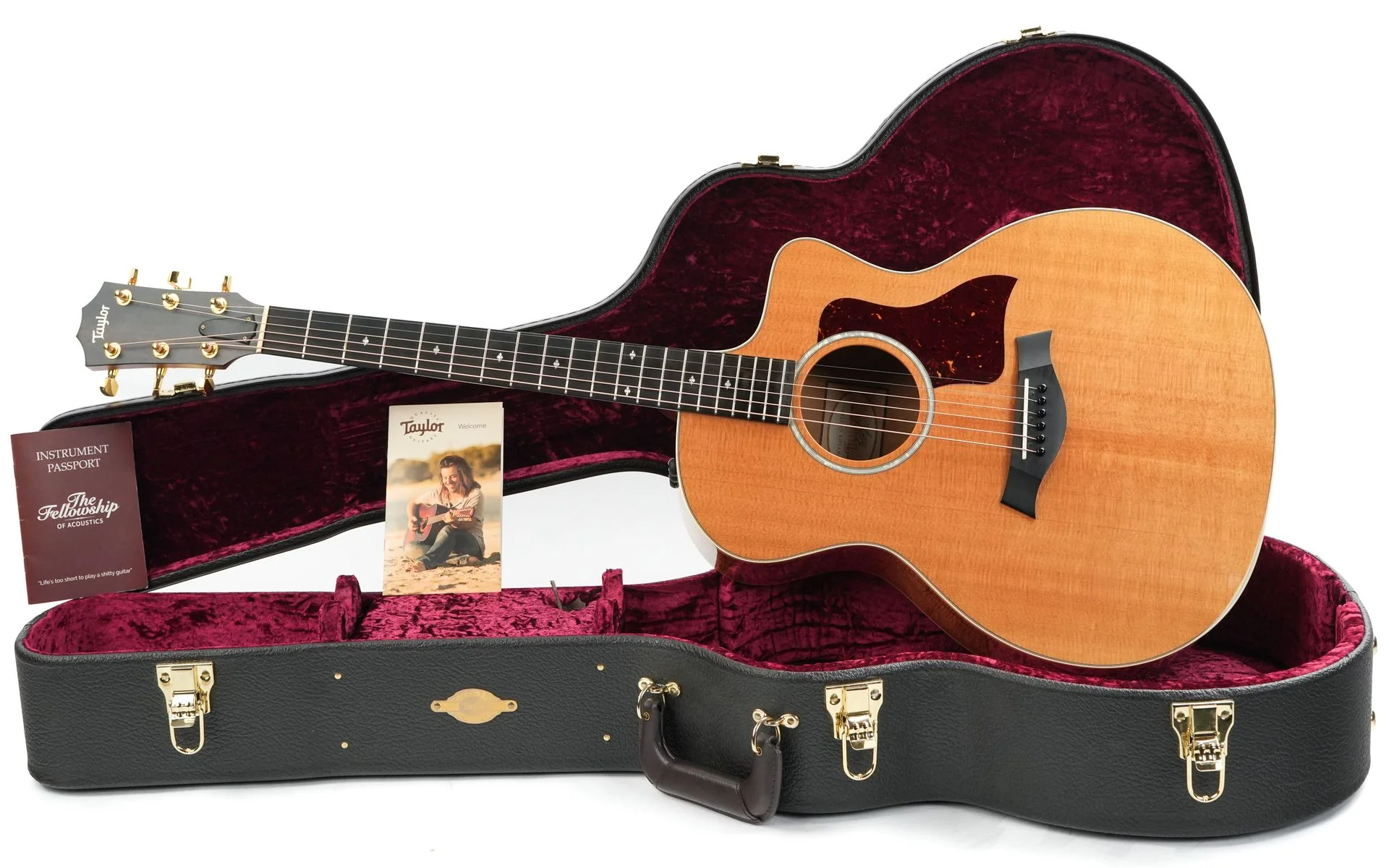 Taylor 214ce K DLX Koa Sitka Spruce 2019 - Image 3
