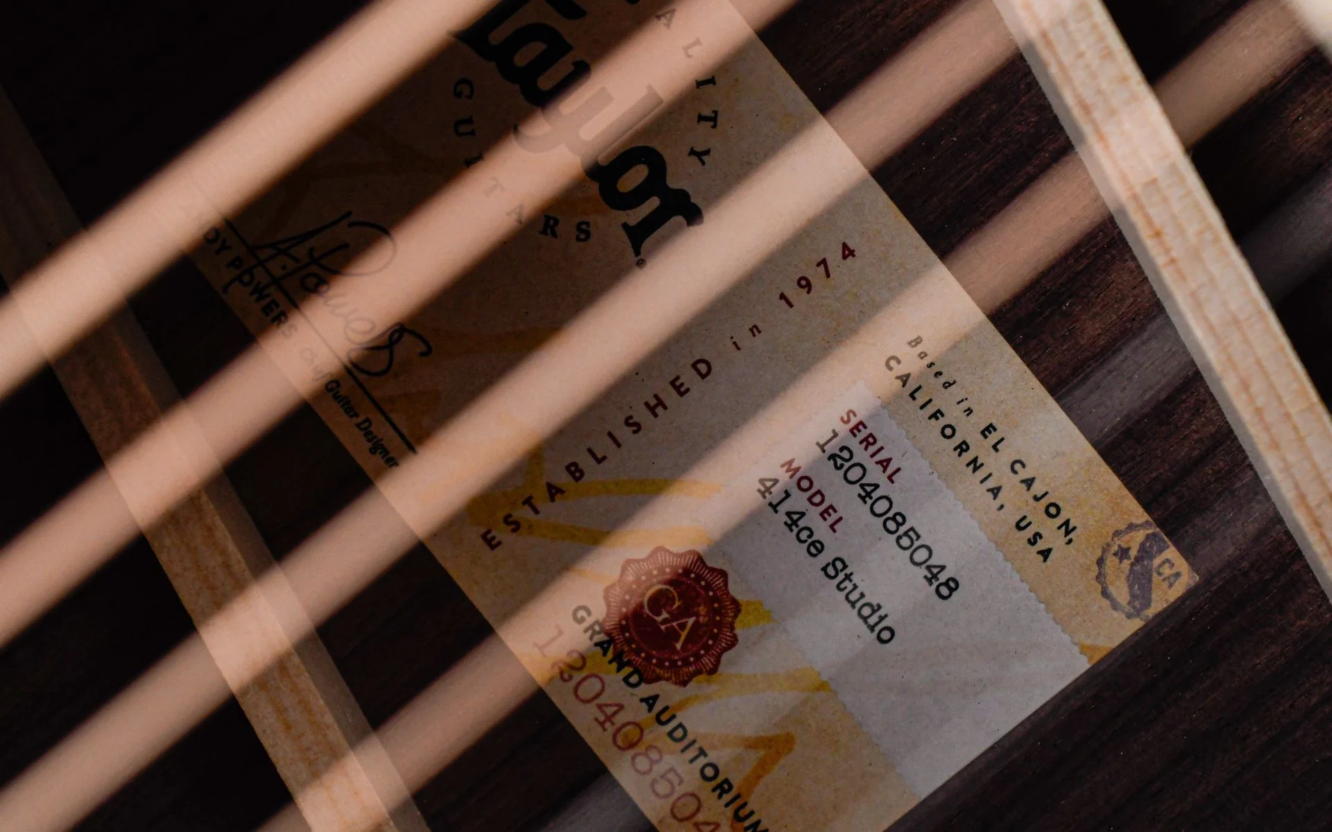 Taylor 414ce Studio Shaded Edgeburst - Image 10