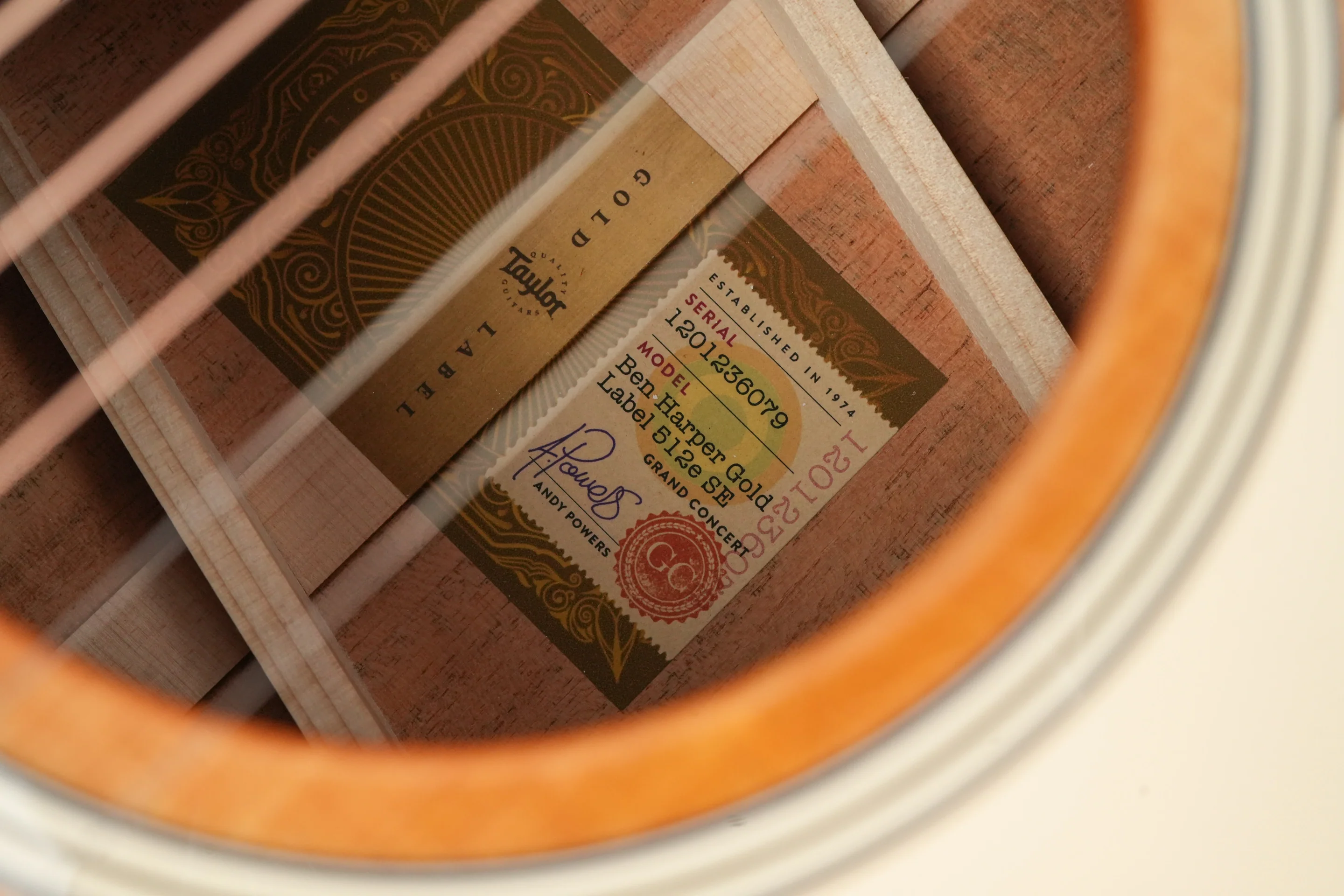 Taylor Ben Harper Gold Label 512e - Image 11