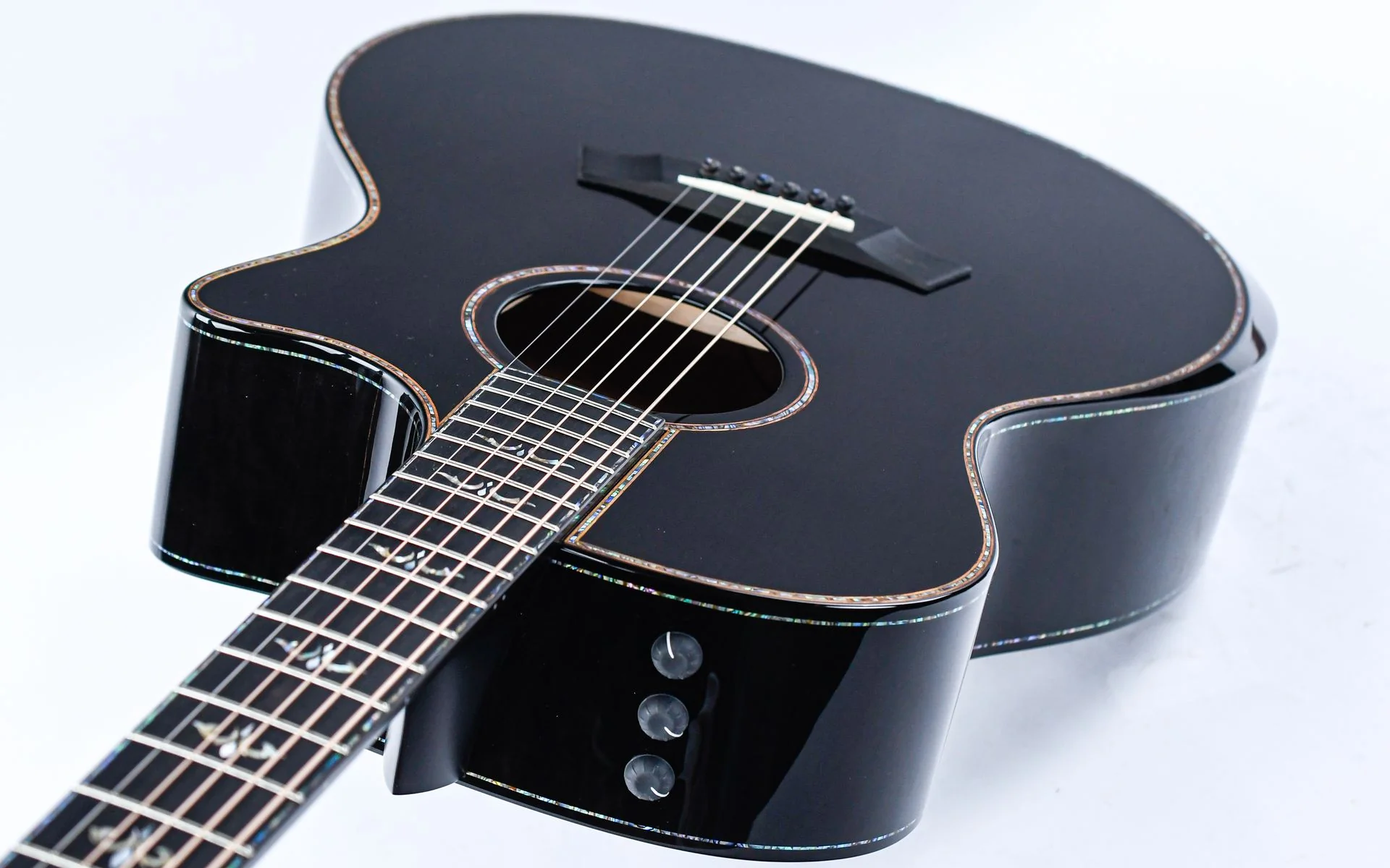 Taylor Custom GA AA Quilt Maple Adirondack Black - Image 10