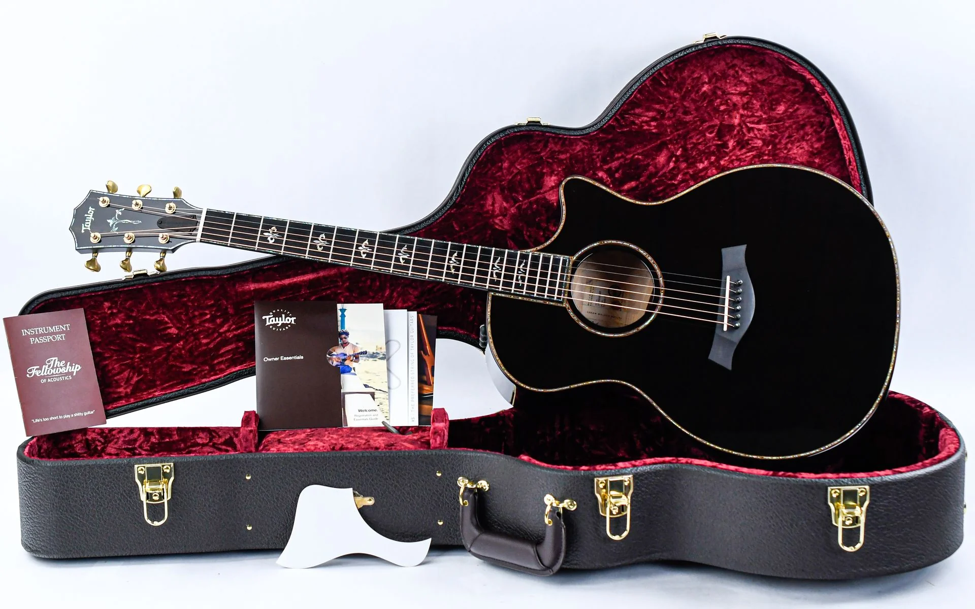 Taylor Custom GA AA Quilt Maple Adirondack Black - Image 3