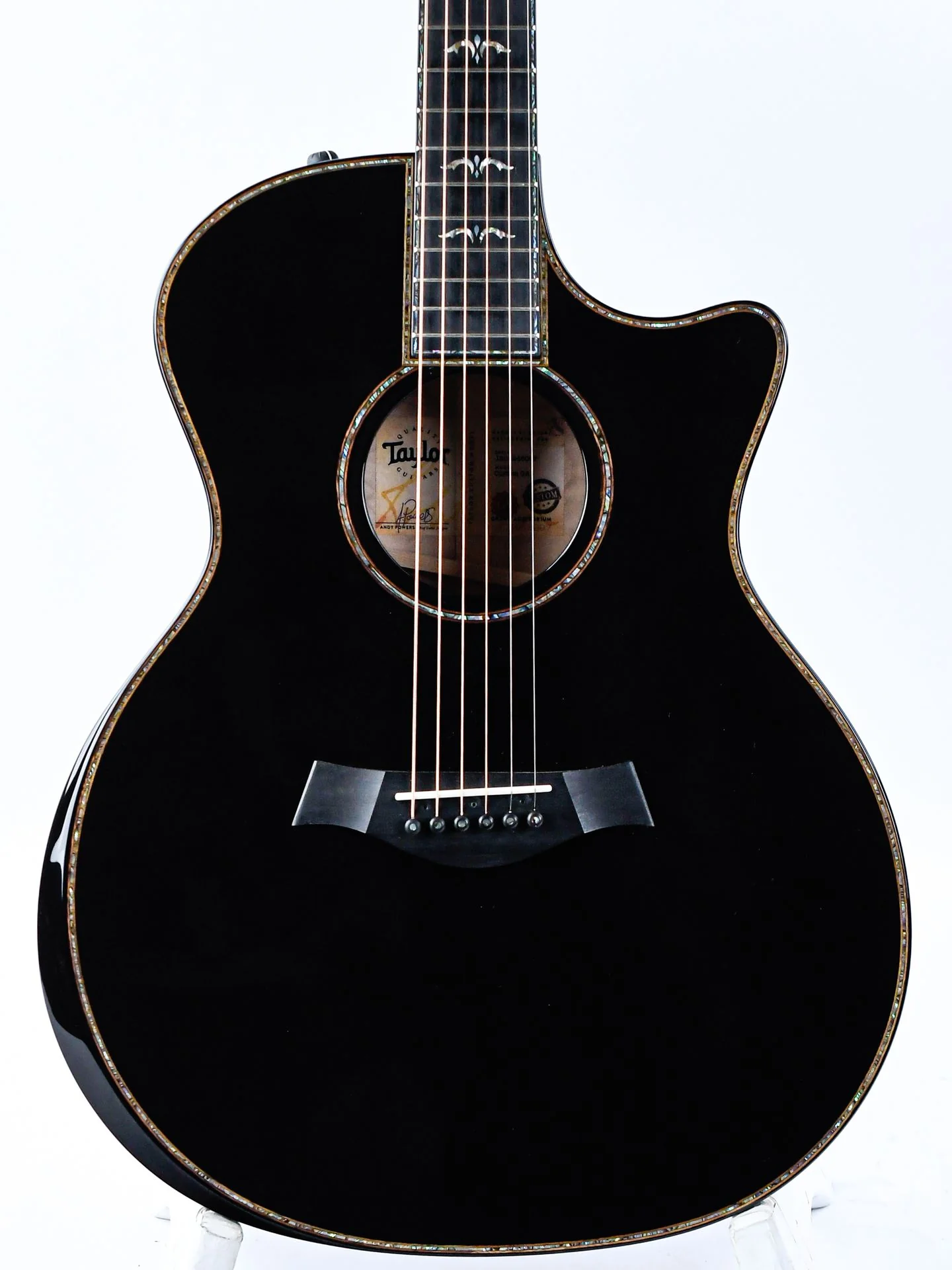 Taylor Custom GA AA Quilt Maple Adirondack Black - Image 5