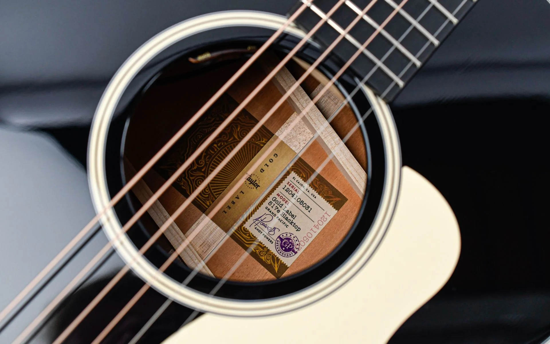 Taylor Gold Label 517e Mahogany Blacktop - Image 11