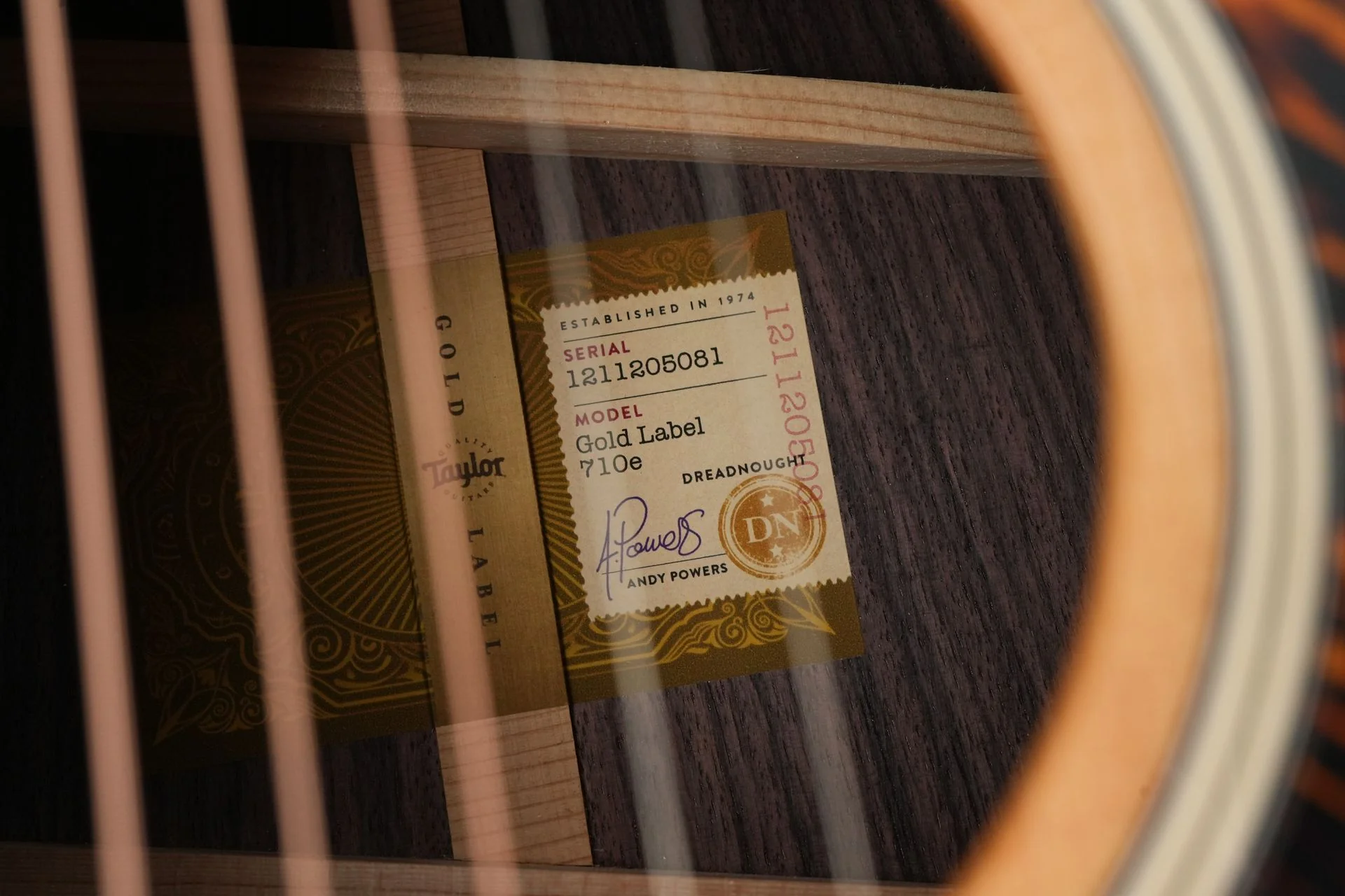 Taylor Gold Label 710e Natural - Image 11