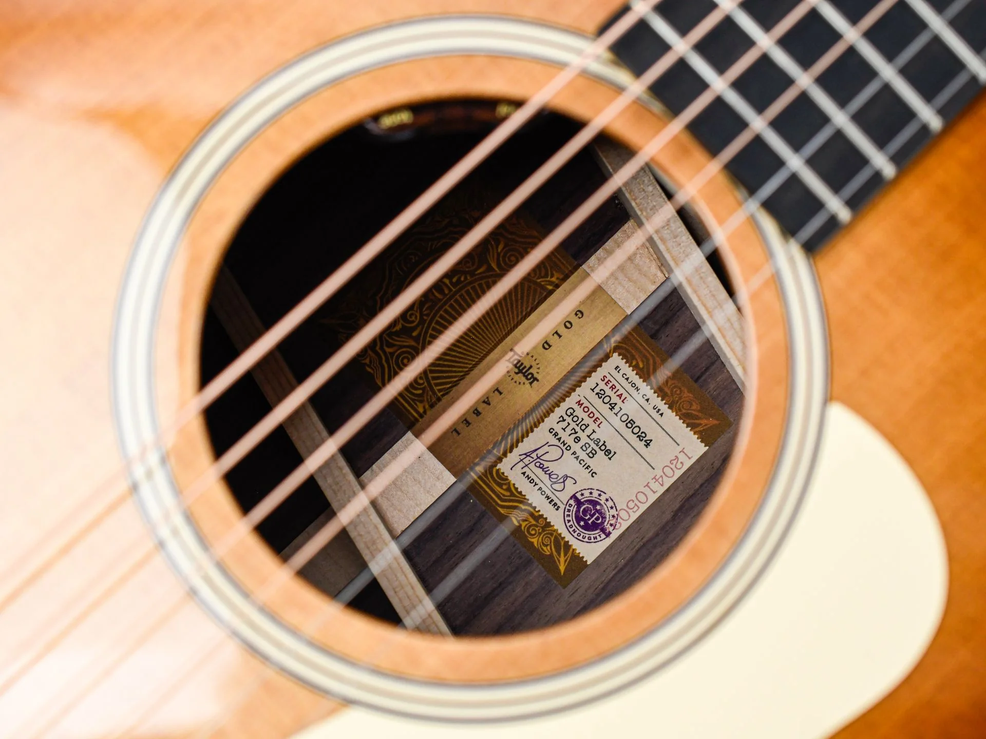 Taylor Gold Label 717e Rosewood Sunburst - Image 12