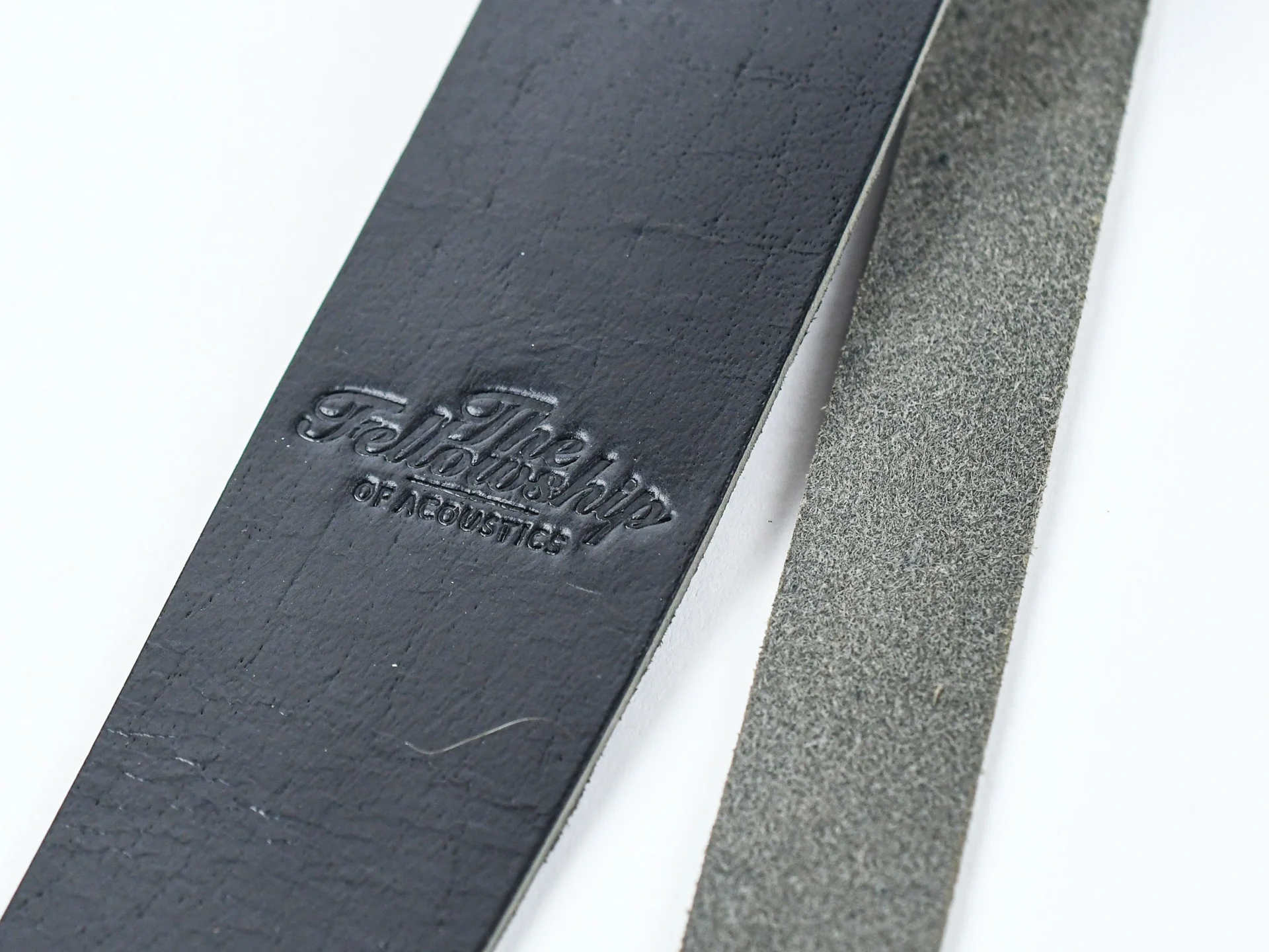 TFOA Leather Guitar Strap Black - Image 5