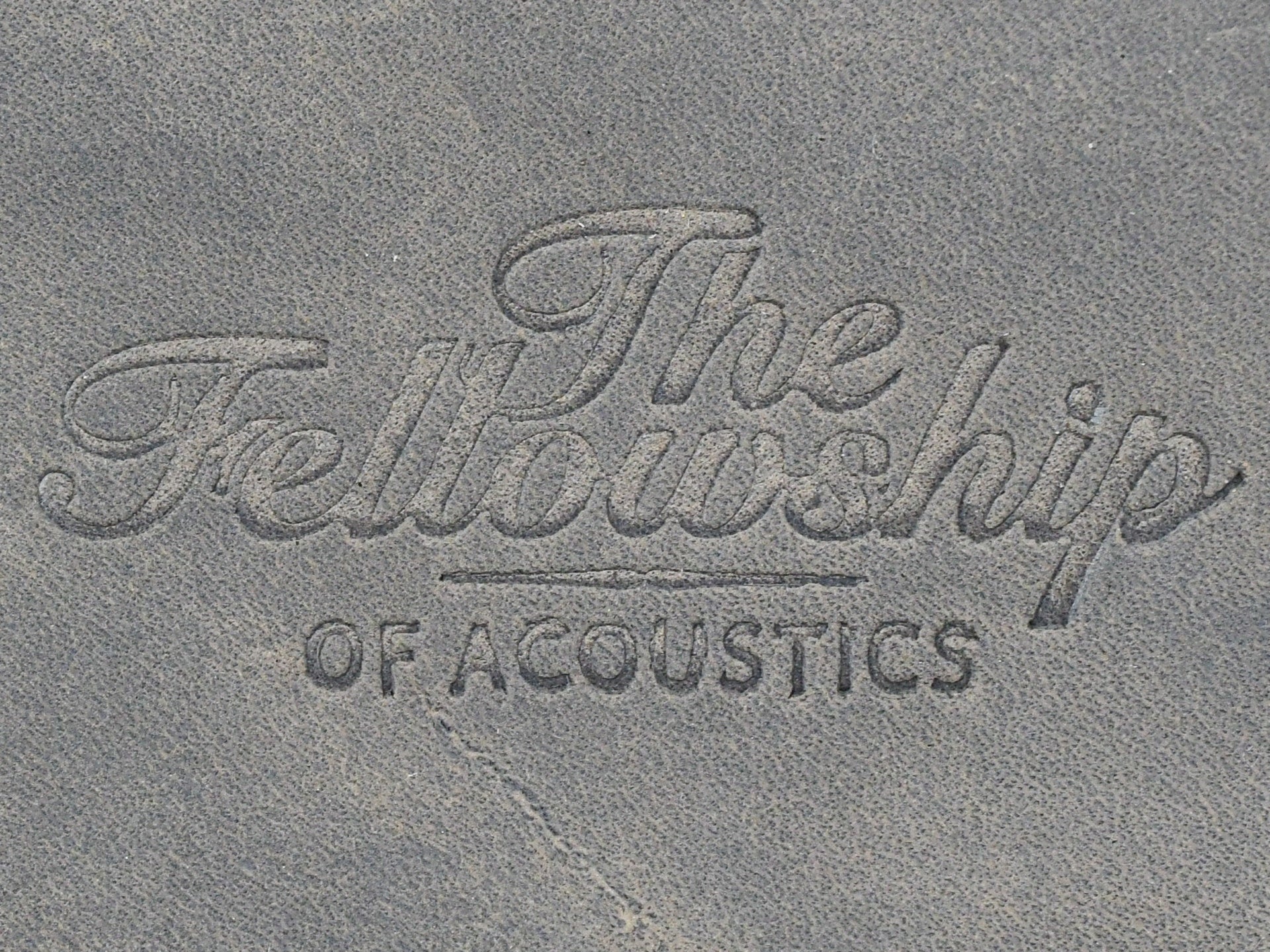 TFOA Leather Pouch Grey - Image 5