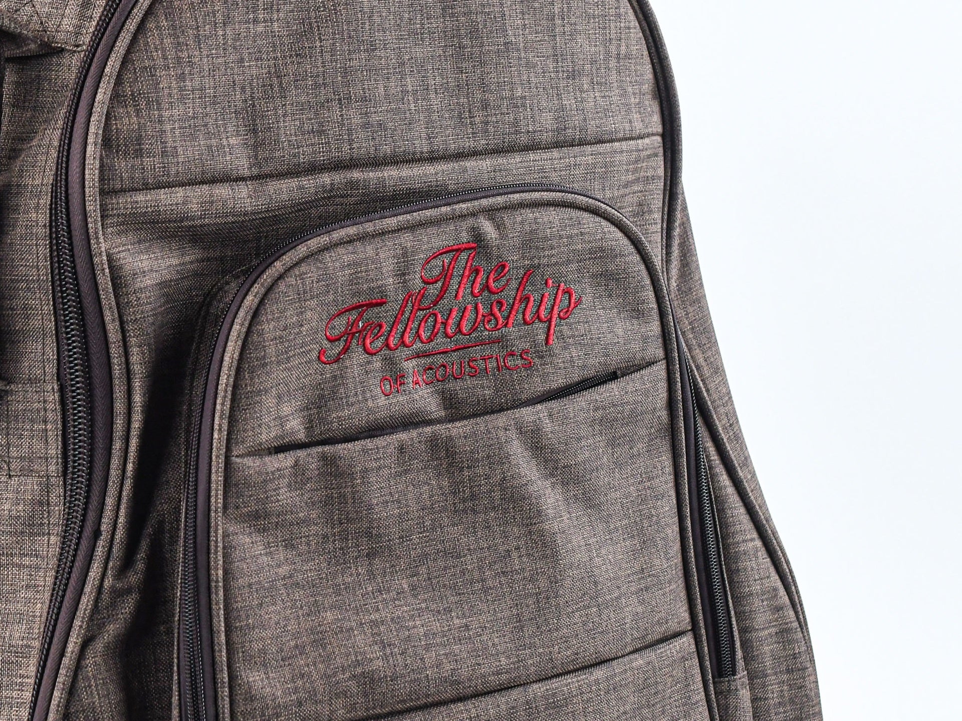 TFOA Padded Gigbag Dark Brown 15mm Hollow Body - Image 5