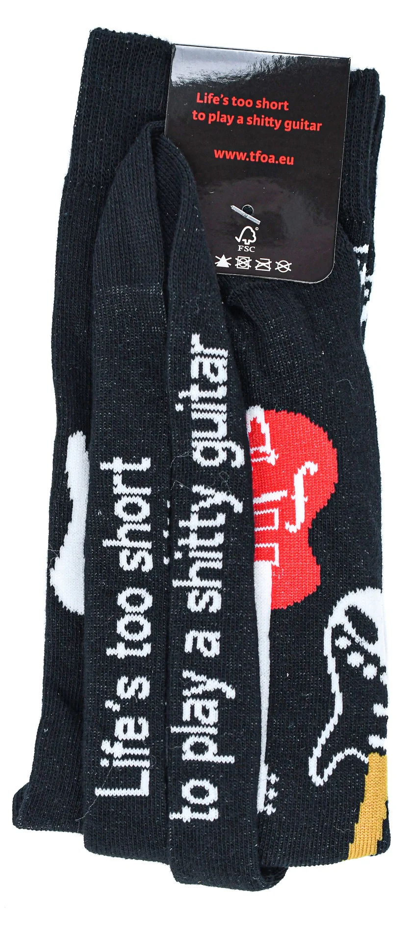 TFOA Socks 'Life's Too Short' One Size - Image 2