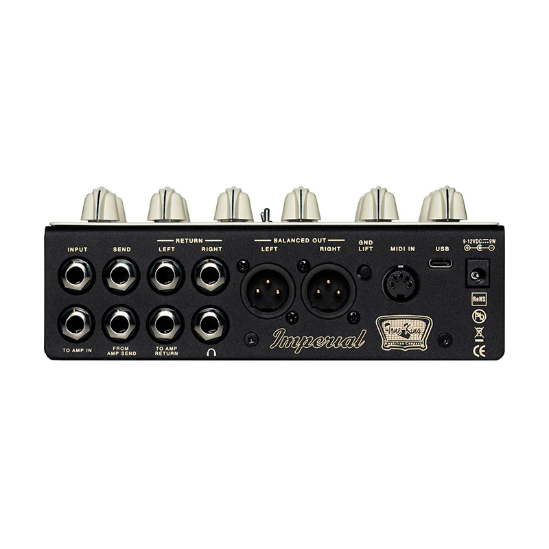 Tone King Imperial MKII Tri-Tube Preamp Pedal - Image 4
