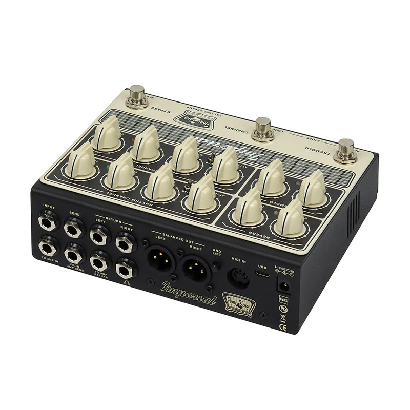 Tone King Imperial MKII Tri-Tube Preamp Pedal - Image 5