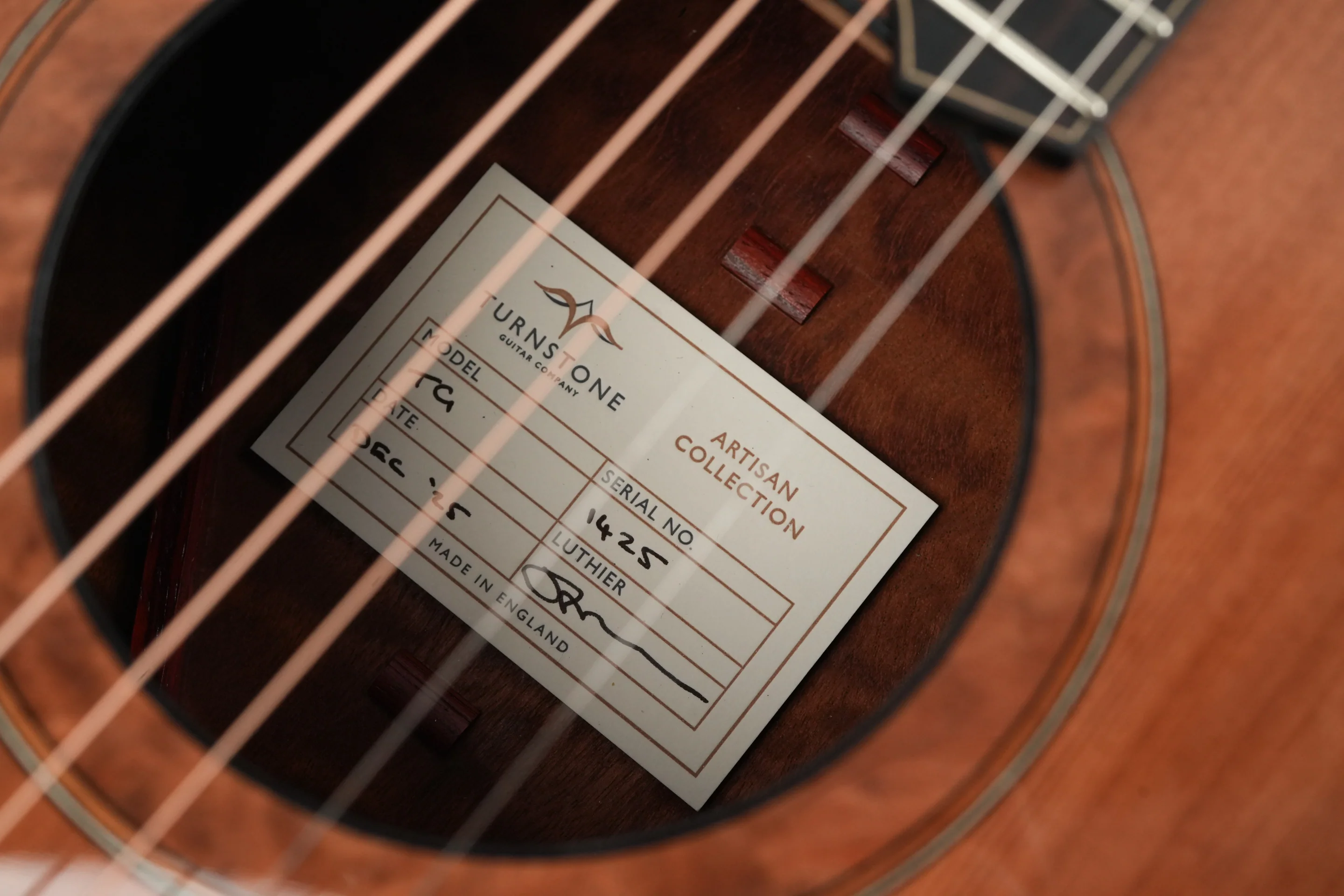 Turnstone TG Custom Quilted Sapele Redwood - Image 13