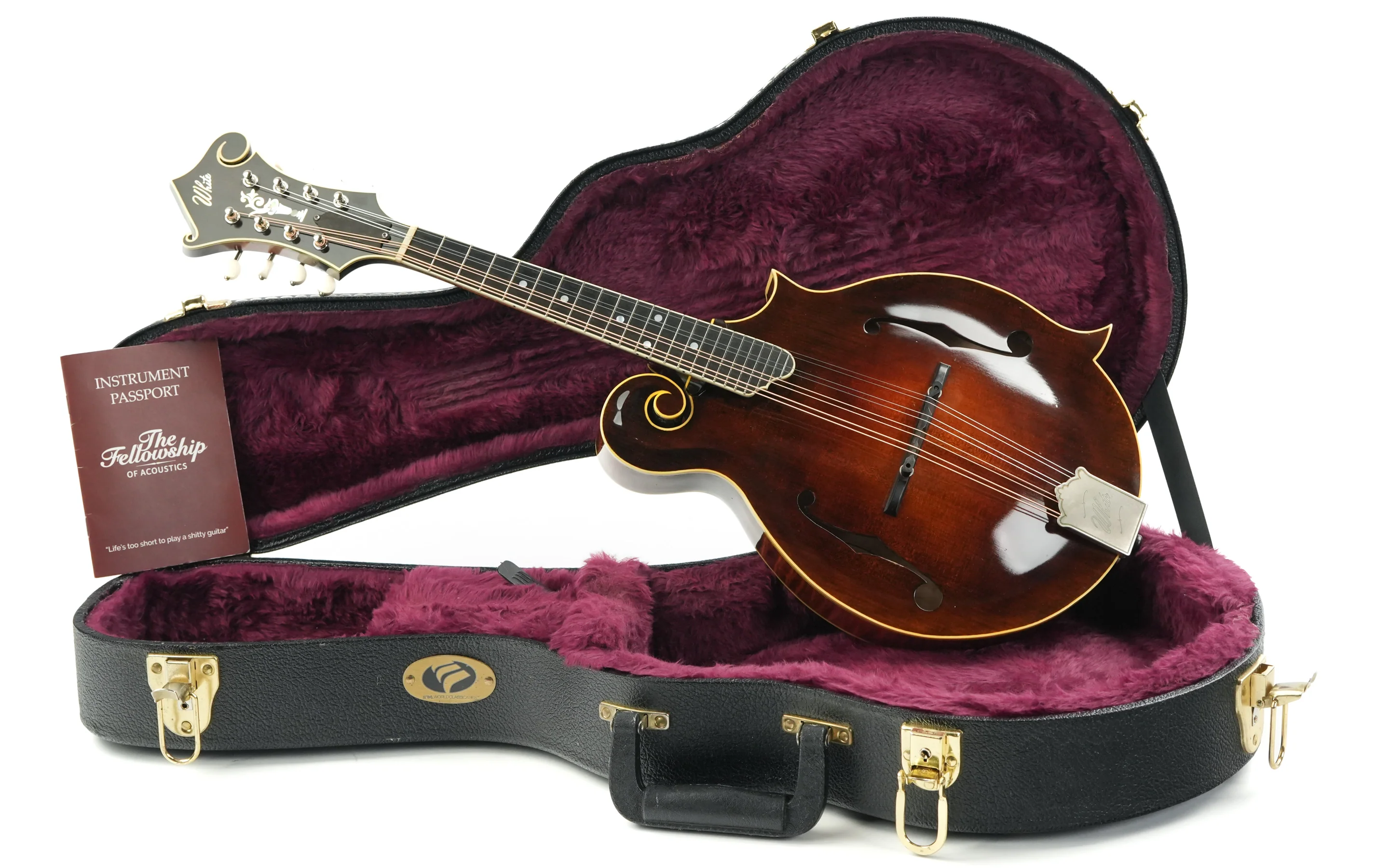 Tyler White F5 F-Style Mandolin Cremona Sunburst 2021 - Image 3