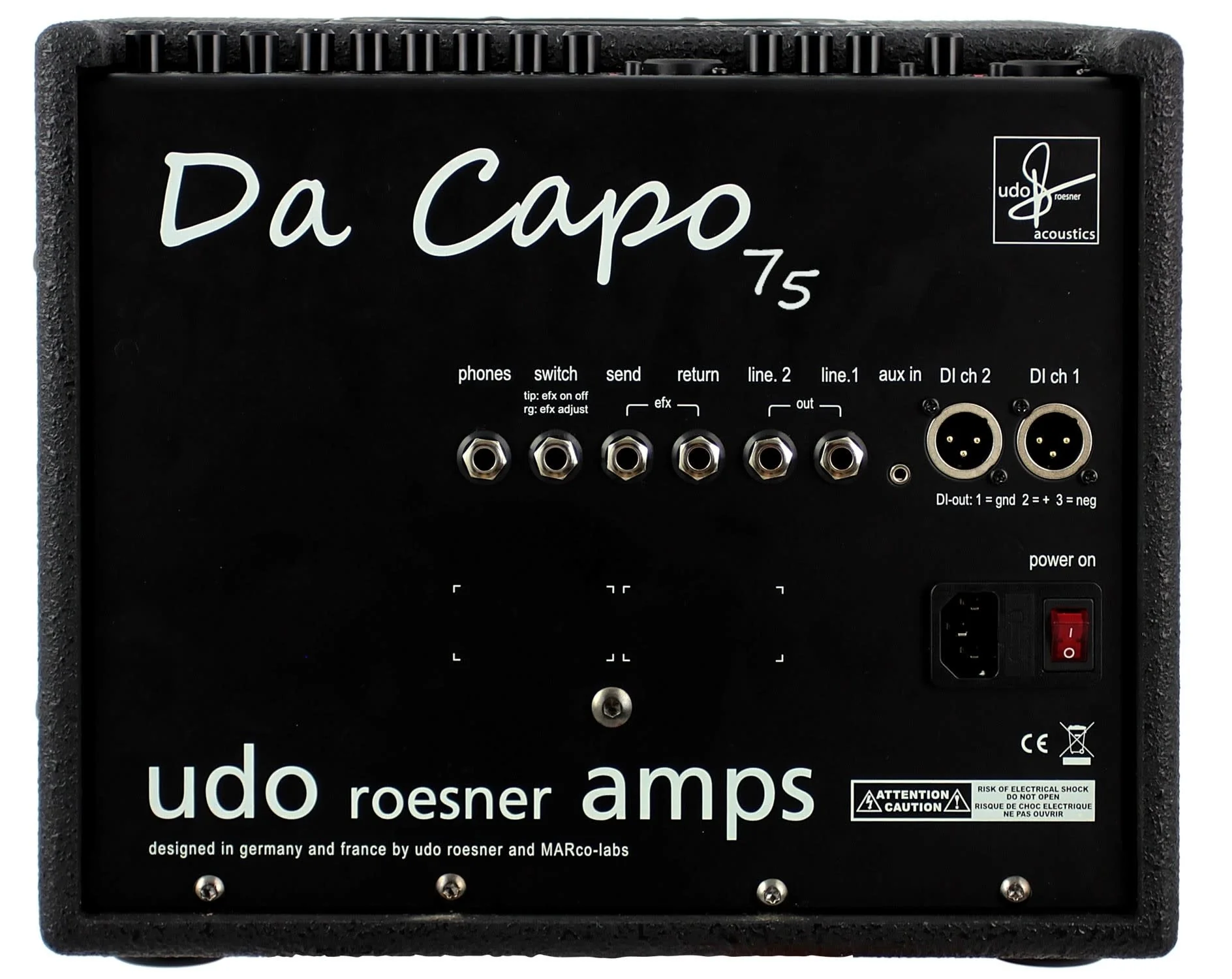 Udo Roesner Da Capo 75 Acoustic Amp - Image 2