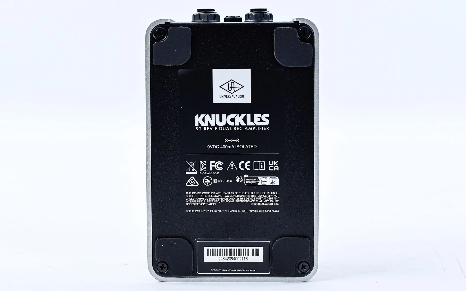 Universal Audio UAFX Knuckles '92 Rev F Dual Rec Amplifier - Image 5