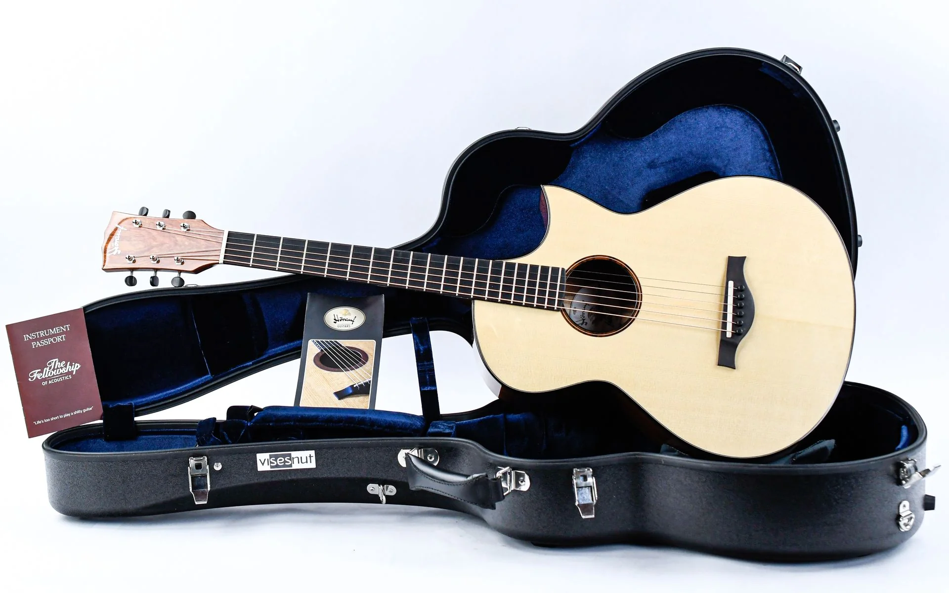 Volker Hörauf HO11 12 Fret African Koa Swiss Spruce - Image 3