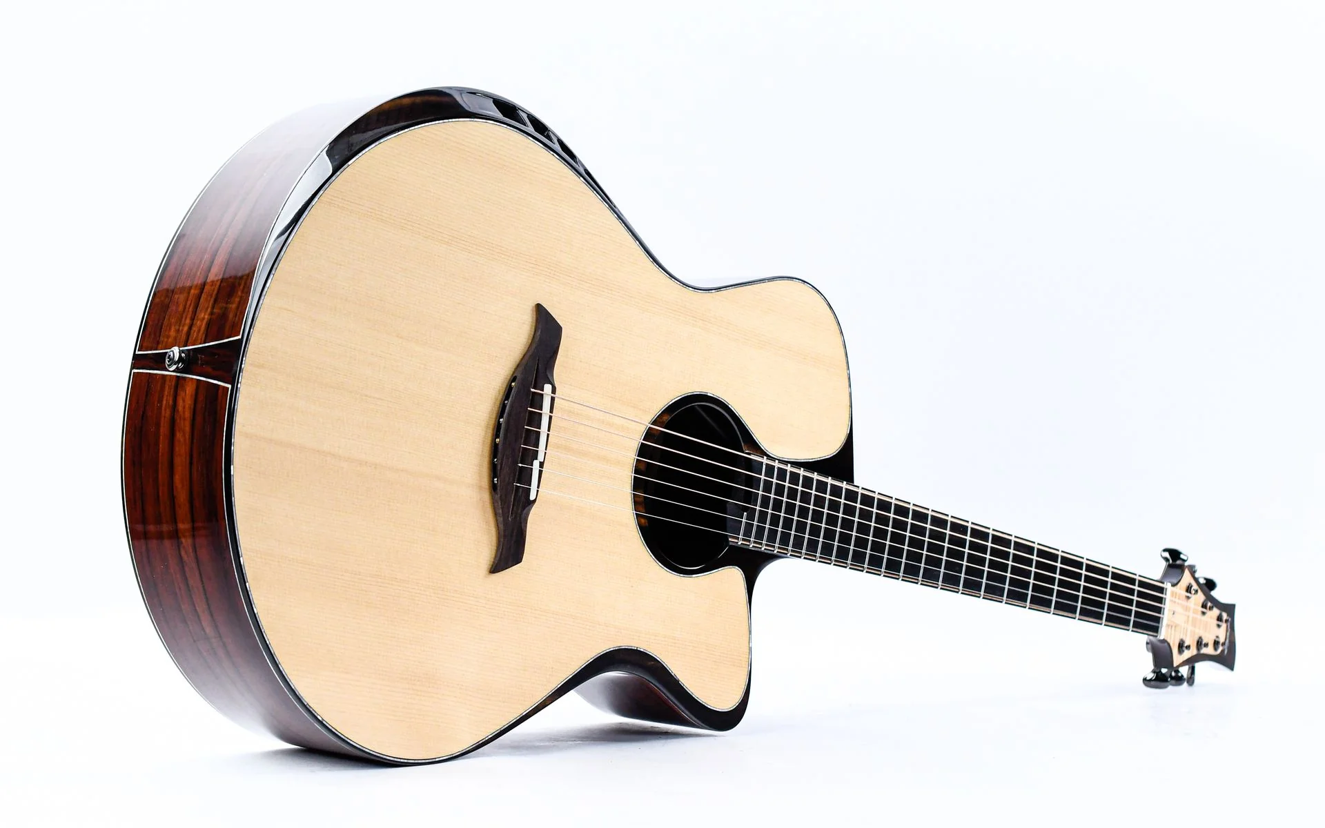 Waanders Grand Fingerstyle Madagascar Rosewood Italian Spruce 2018 - Image 12