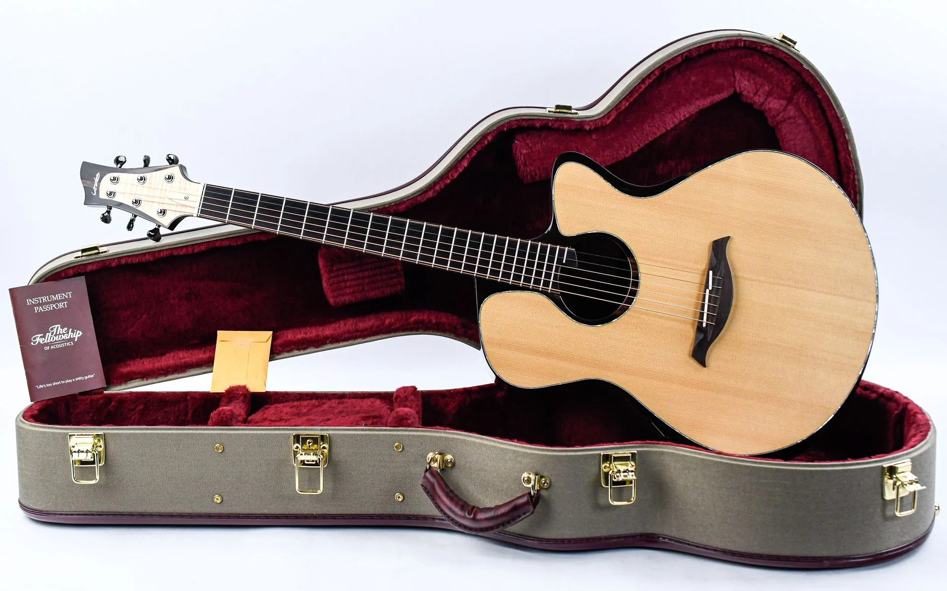Waanders Grand Fingerstyle Madagascar Rosewood Italian Spruce 2018 - Image 3
