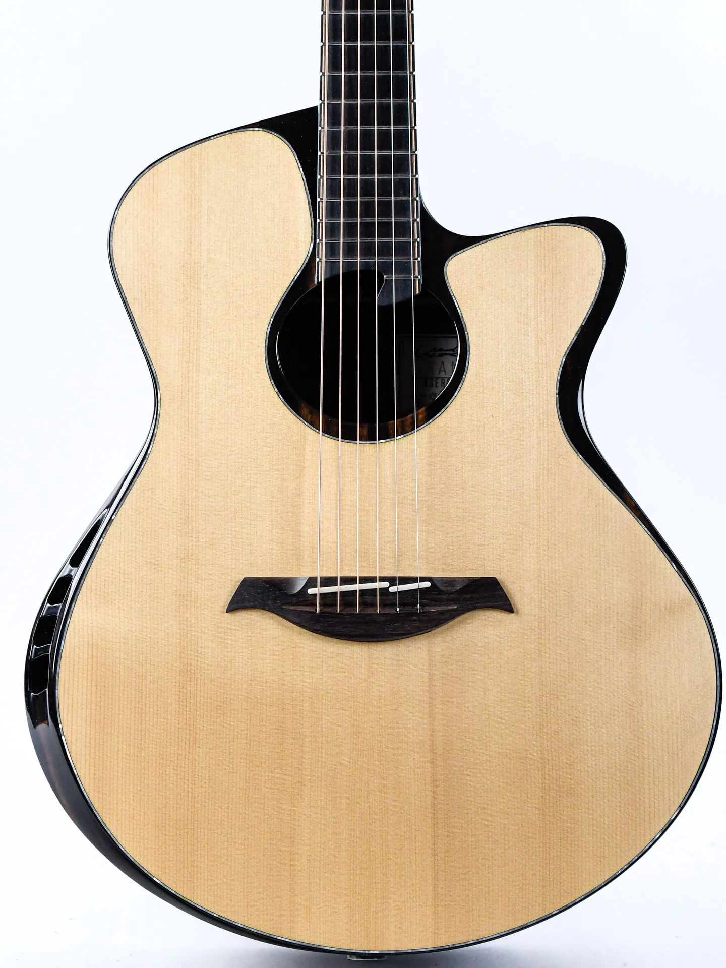 Waanders Grand Fingerstyle Madagascar Rosewood Italian Spruce 2018 - Image 5