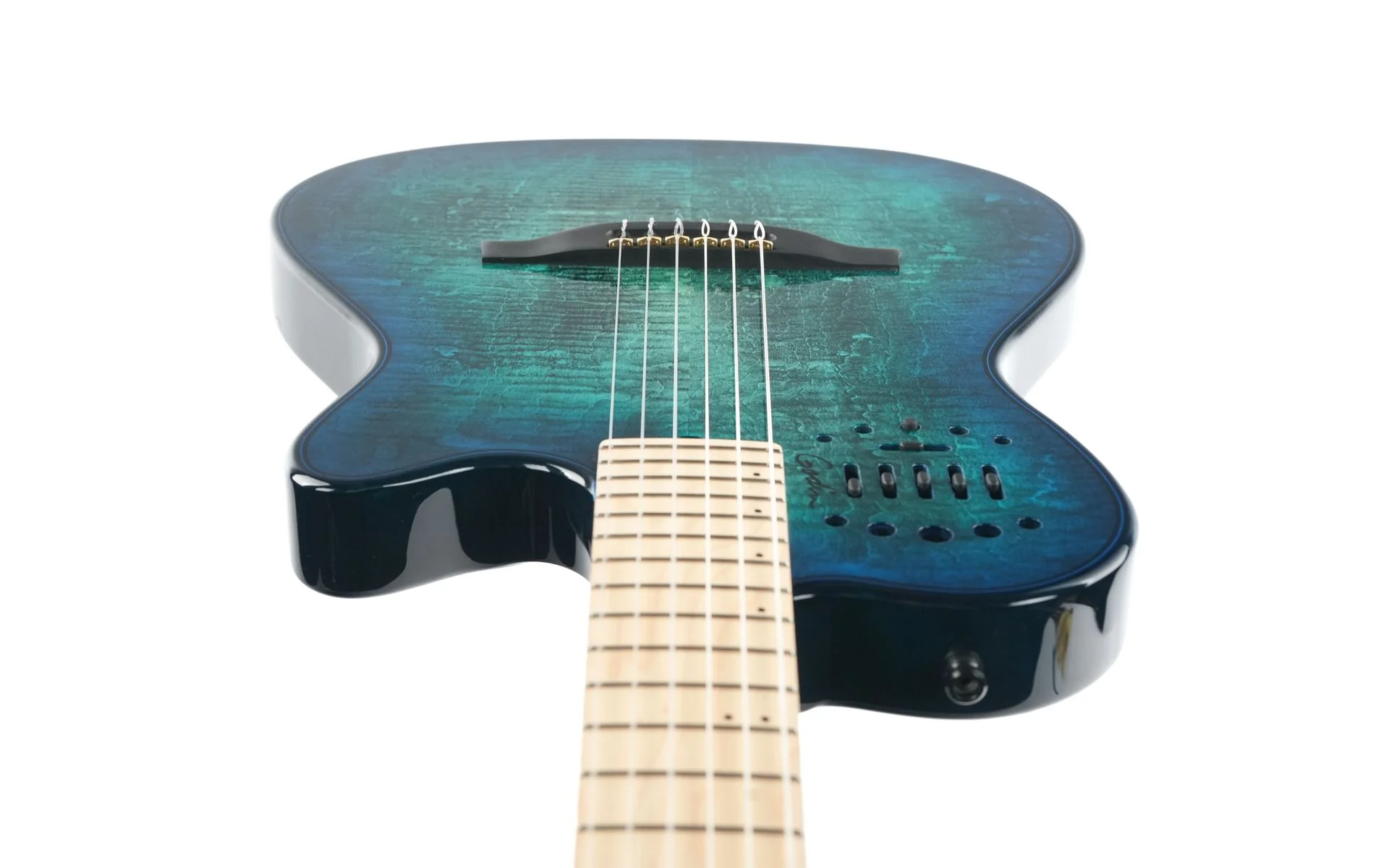 Godin Multiac Nylon Opalburst MN Ltd - Image 13