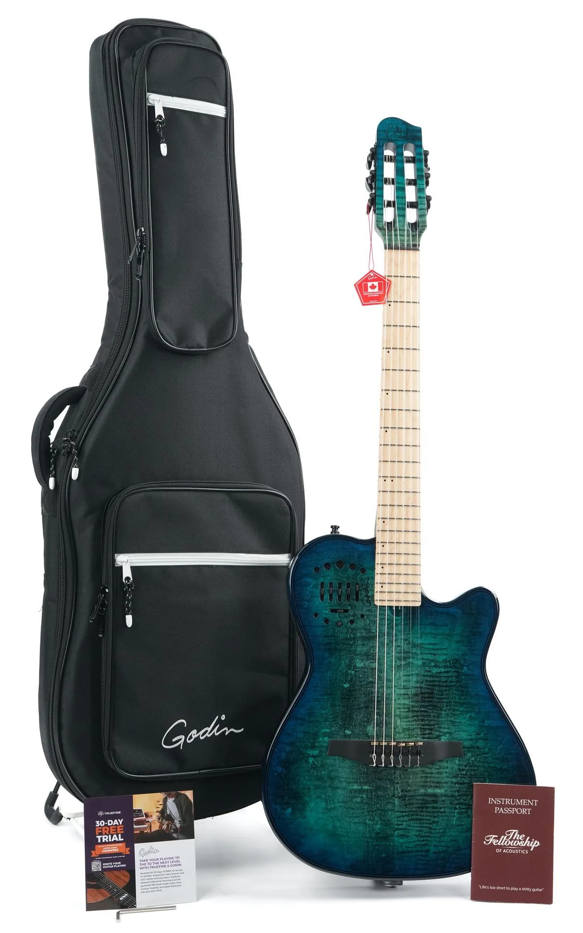 Godin Multiac Nylon Opalburst MN Ltd - Image 3